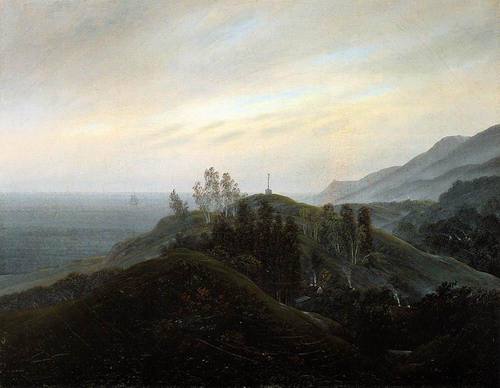 View of the Baltic Friedrich oil painting