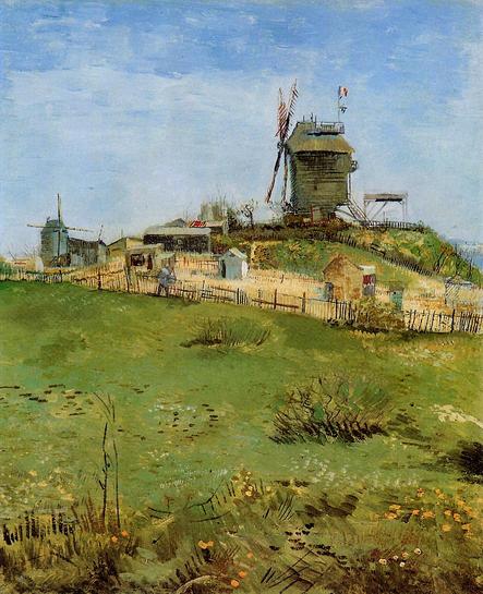 Vincent Van Gogh Le Moulin de la Galette 1887