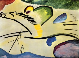 Wassily Kandinsky Man on a Horse