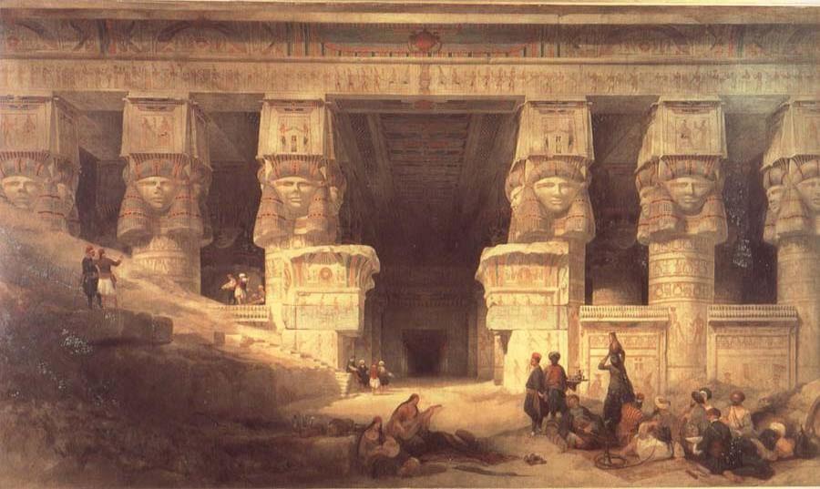 The Temple at Dendera