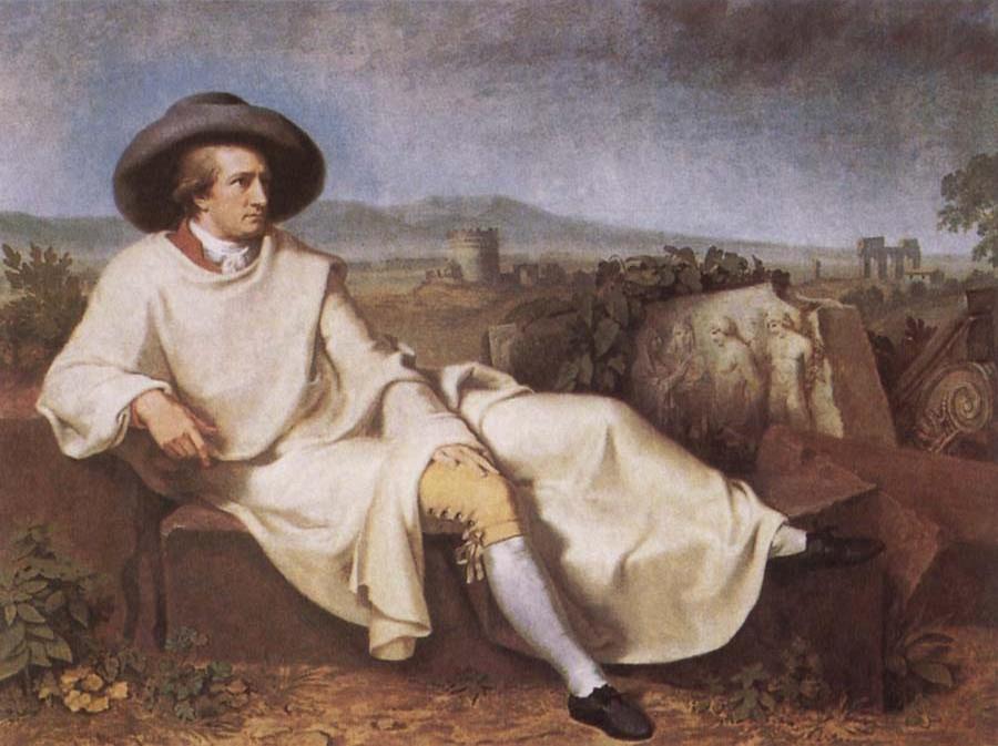 Goethe in the Roman Campagna