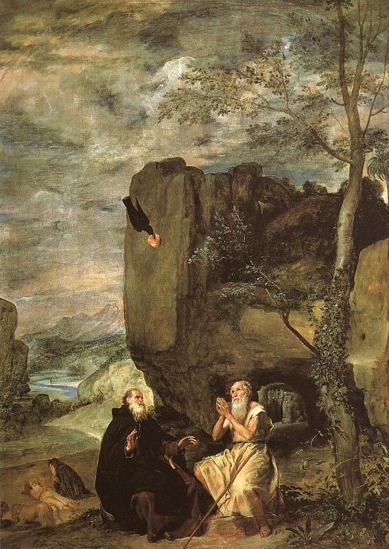 Saint Anthony Abbot & Saint Paul the Hermit