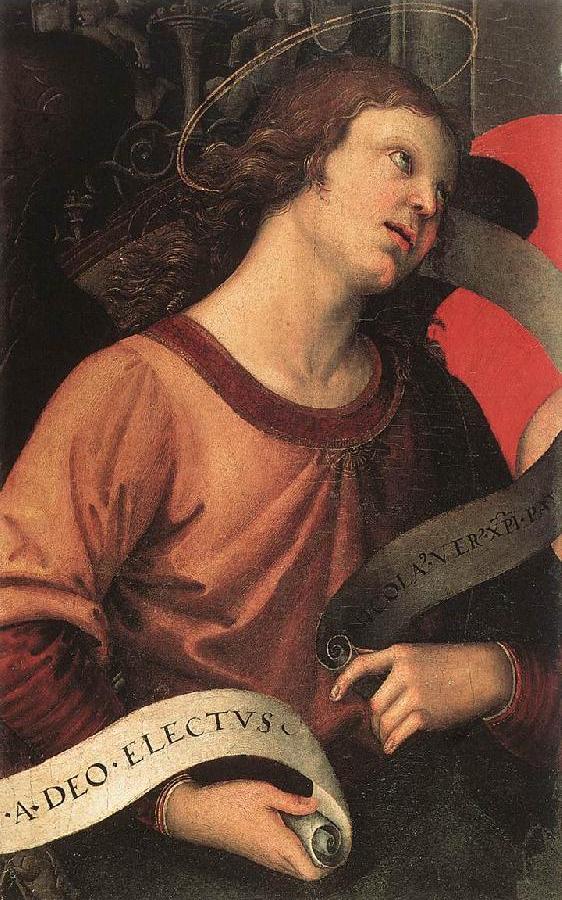 Angel (fragment of the Baronci Altarpiece) dg