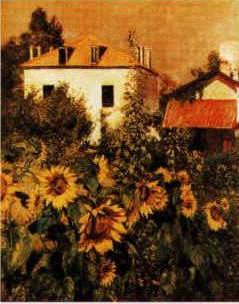 Sunflowers, Garden at Petit Gennevilliers