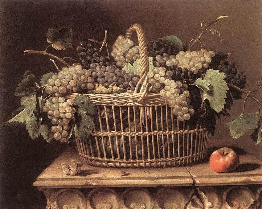 Basket of Grapes dfg