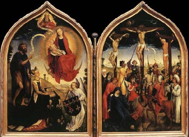 Diptych of Jeanne of France