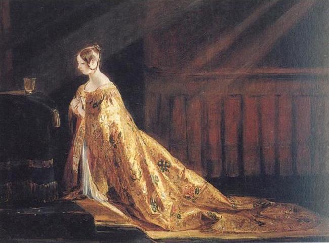 Queen Victoria in her Coronation Robes