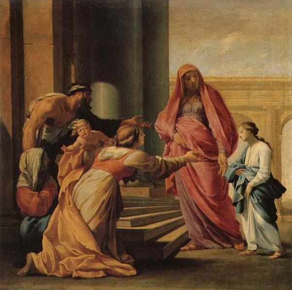 The Prsent of the Virgin in the Temple