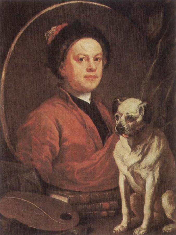 The Painter and his Pug