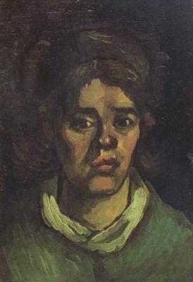 Head of a Peasant Woman with Dark Cap (nn04)