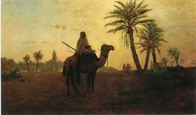 Arab or Arabic people and life. Orientalism oil paintings 588