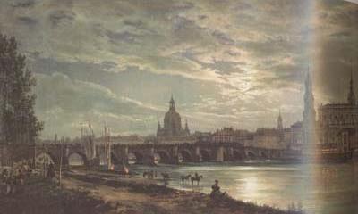 View of Dresden in the Moonlight (mk10)