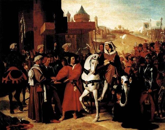 The Entry of the Future Charles V into Paris in 1358