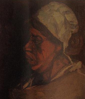 Head of a Peasant Woman with White Cap (nn04)