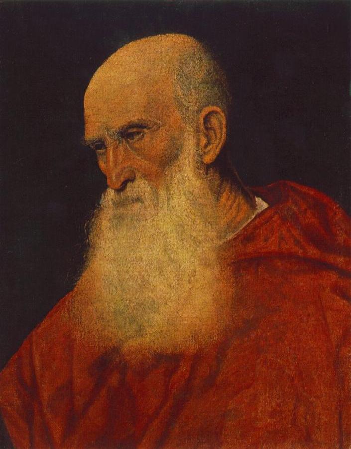 Portrait of an Old Man (Pietro Cardinal Bembo) fgj