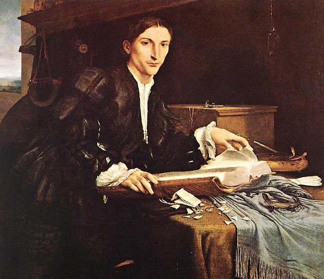 Portrait of a Gentleman in his Study