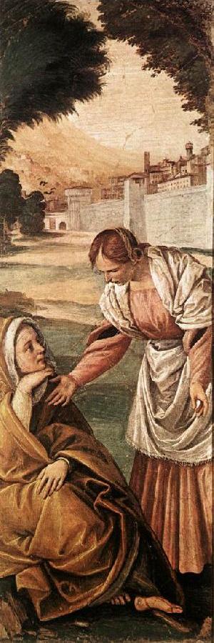 St Anne Consoled by a Woman dfg