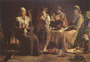 Peasant Family in an Interior (mk05)