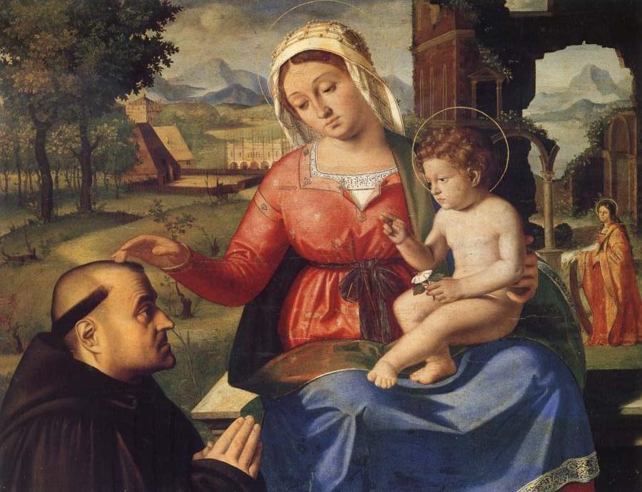 The Virgin and Child with a Donor