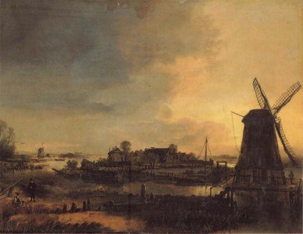 Landscape with a Mill