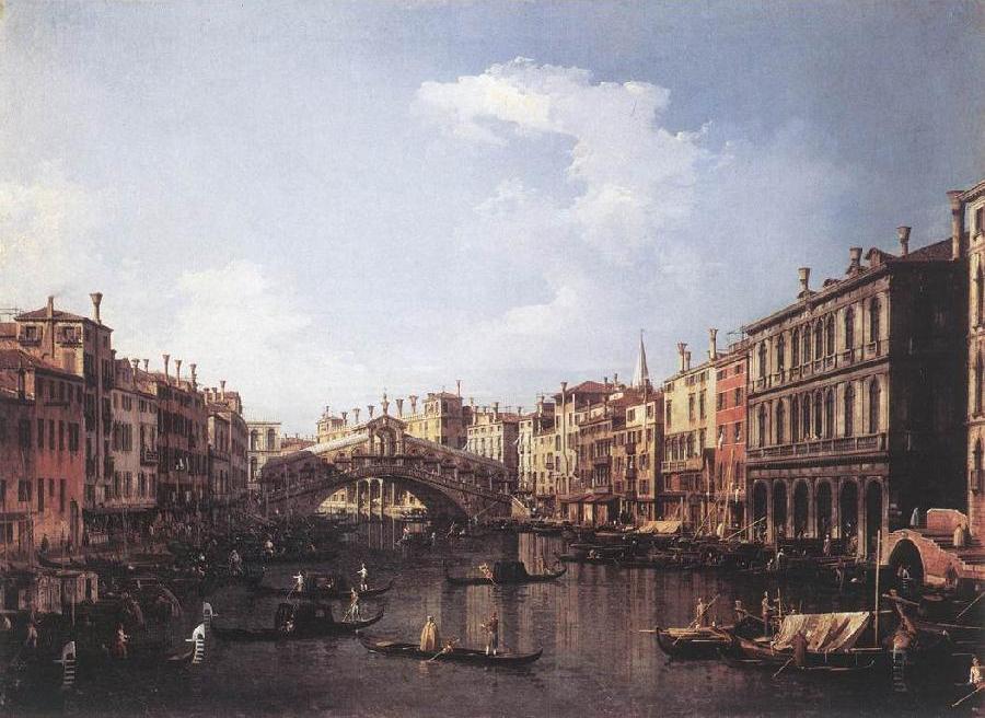 The Rialto Bridge from the South fdg