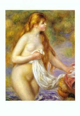 Bather with Long Hair