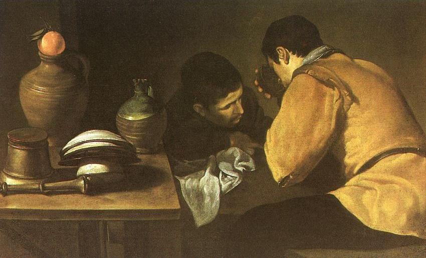 Two Men at a Table