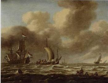 Seascape, boats, ships and warships.46