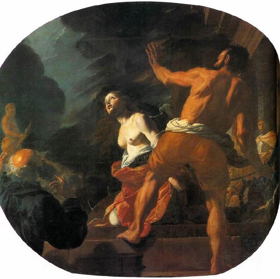 Beheading of St. Catherine ag