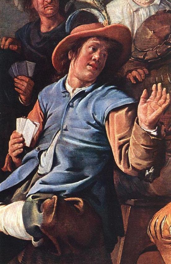 The Denying of Peter (detail) ag