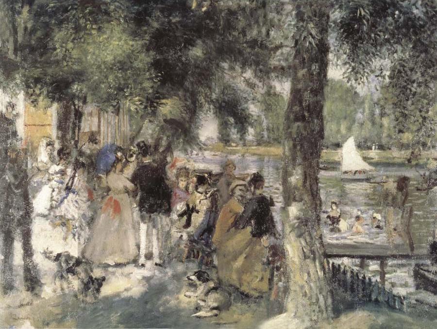 Bath in the Seine River