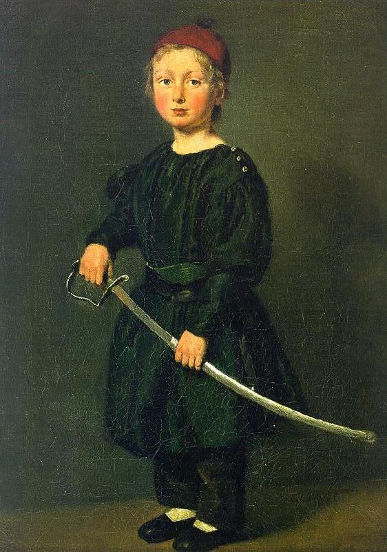 Portrait of a Boy : One of the Artists Sons