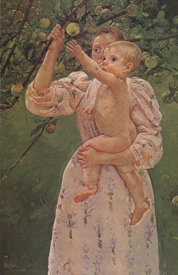 The Baby Reaching for the apple