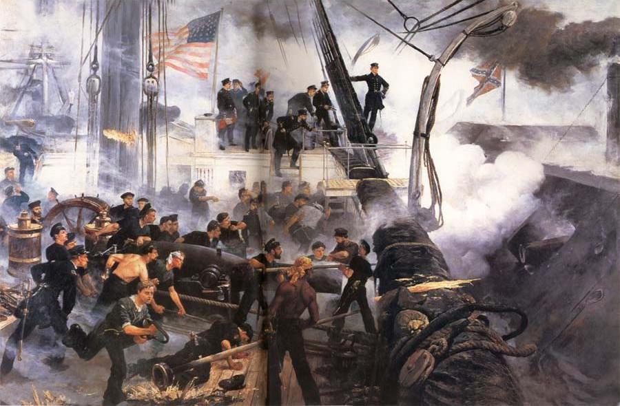 An August Morning with Farragut,The Battle of Mobile bay