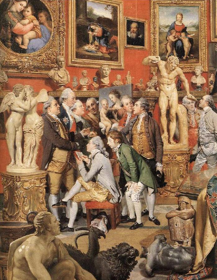 The Tribuna of the Uffizi (detail)