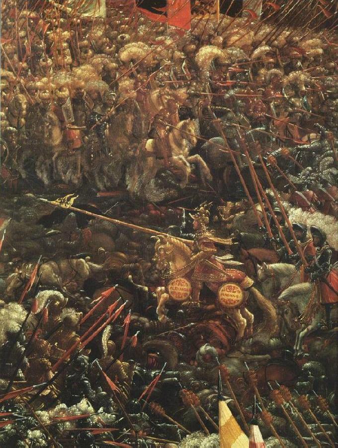 The Battle of Alexander (detail) vcvv