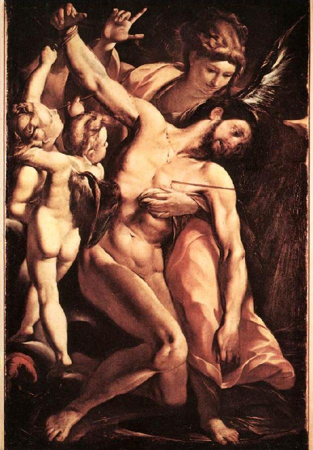 The Martyrdom of St Sebastian af