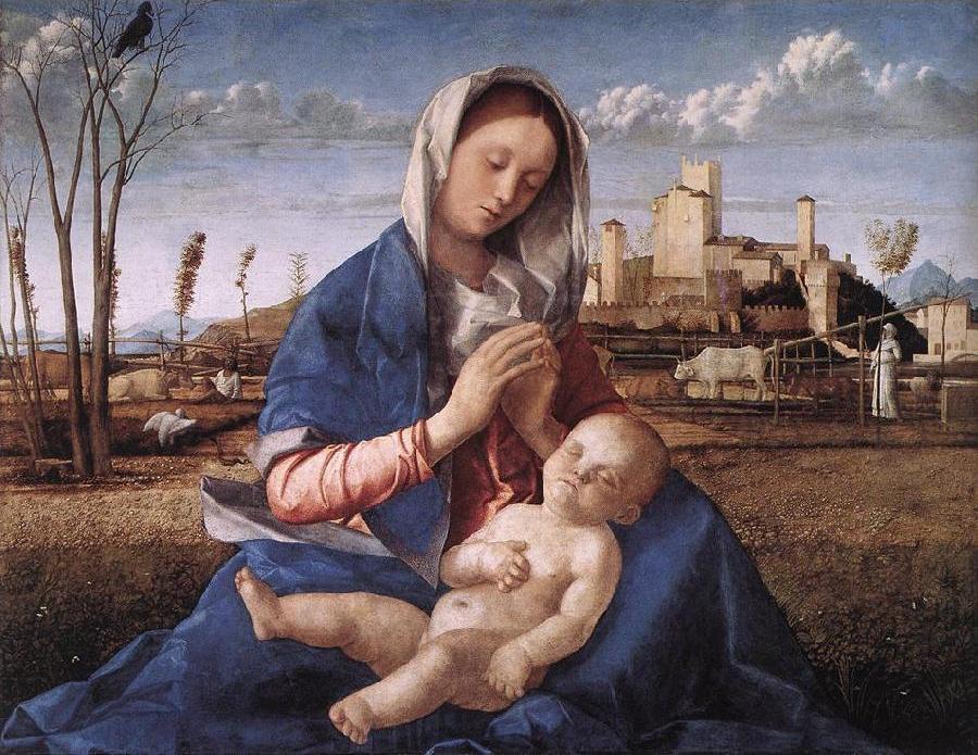 Madonna of the Meadow (Madonna del prato) gh