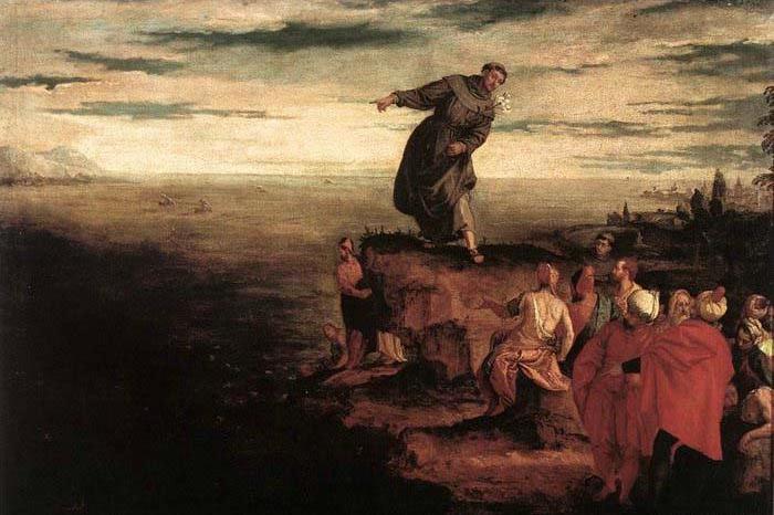 St Anthony Preaching to the Fish