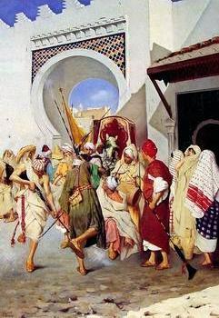 Arab or Arabic people and life. Orientalism oil paintings 533