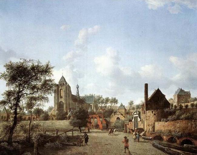 Approach to the Town of Veere