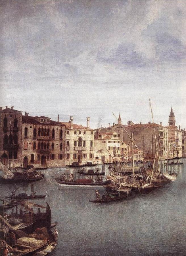 View of the Basilica della Salute (detail) r