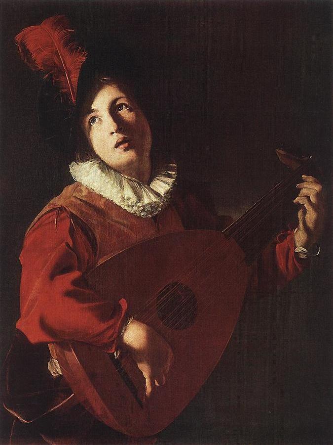 Lute Playing Young sg