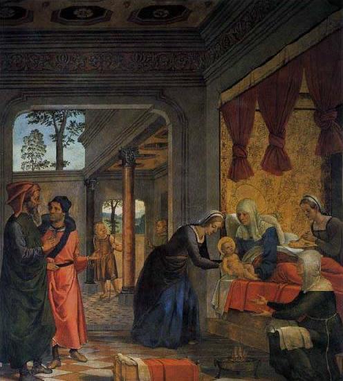 The Birth of the Virgin