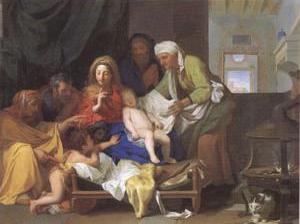 Holy Family with the Infant Jesus Asleep (mk05)