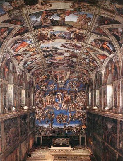 Interior of the Sistine Chapel