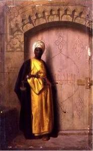 Arab or Arabic people and life. Orientalism oil paintings 251