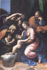 The Holy Family,known as the Great Holy Family of Francois I (mk05)