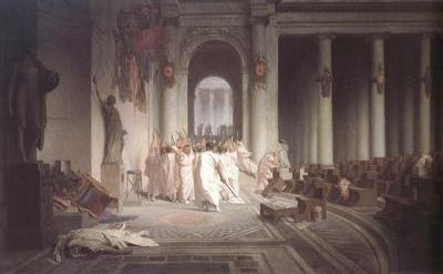 Jean-Leon Gerome,The Death of Caesar (mk23)