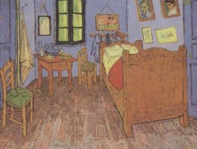 The Artists Bedroom at Arles (mk12)